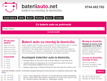 Tablet Screenshot of bateriiauto.net